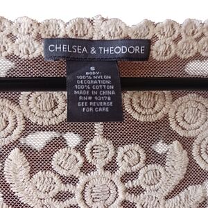 Chelsea & Theodore Cream Lace Blouse